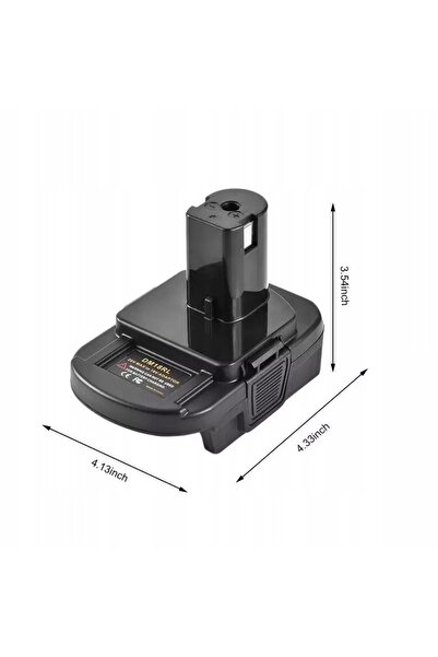 NO BRAND Adaptor Convertor DM18RL Pentru Baterie LXT 18V BL La Dispozitiv Ryobi