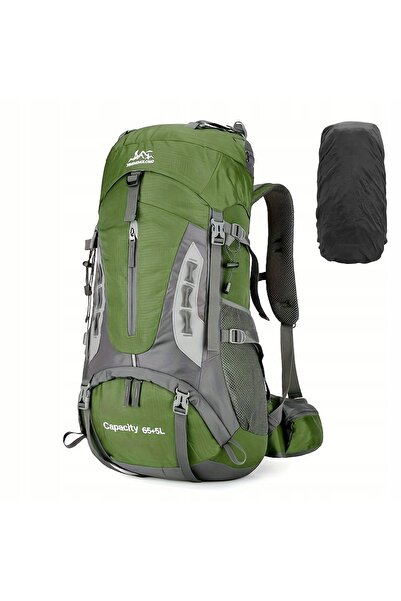 NO BRAND Rucsac tactic verde militar 70L, rucsac de drumeție și supraviețuire...