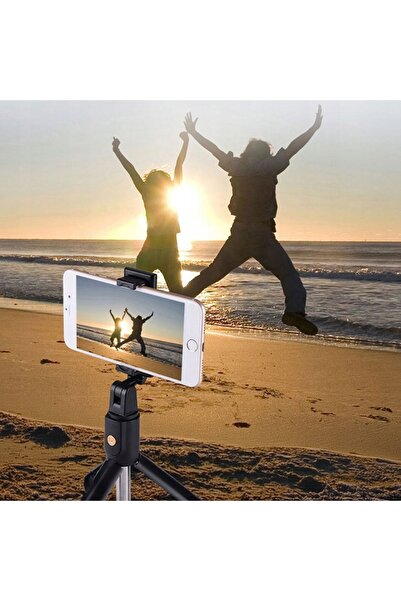 NO BRAND 2x Selfie stick și trepied pentru telefon cu telecomandă Bluetooth