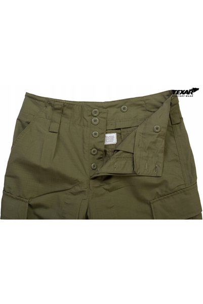 NO BRAND Pantaloni tactici militari de teren Texar WZ10 Rip-Stop - Verde măsl...