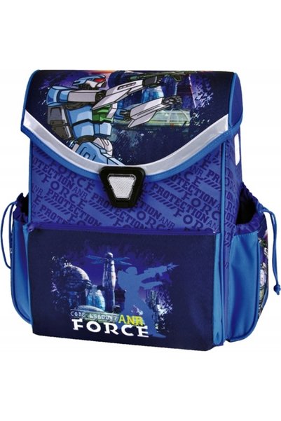 NO BRAND Rucsac școlar cu un singur compartiment CoolPack albastru