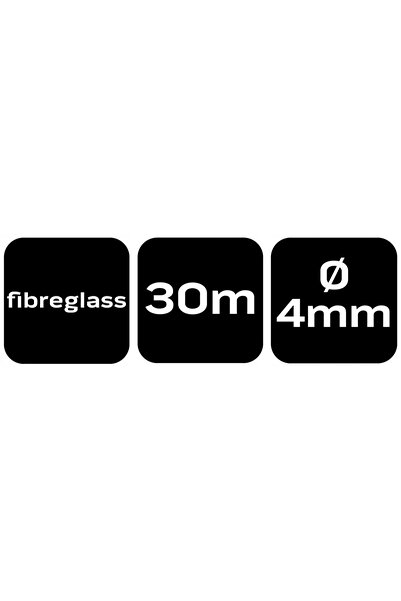 NEO Tools Cablu pilot pentru tragerea cablurilor 30m 4mm fibră de sticlă 01-566