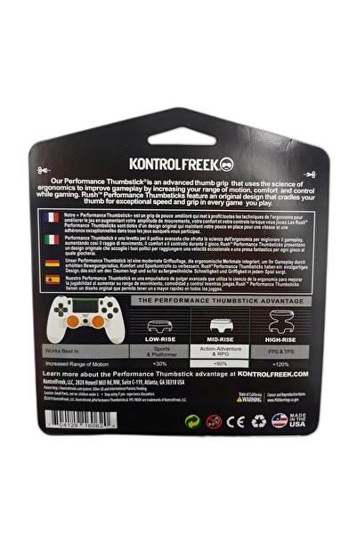NO BRAND Capace din cauciuc pentru butoanele KontrolFreek RUSH ale controleru...