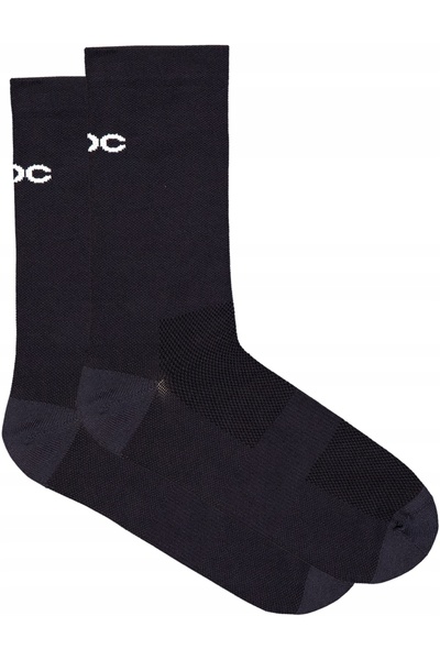 Poc Șosete Cadence Road Long negru uraniu 43-45 EU