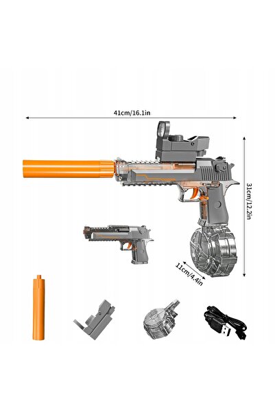 NO BRAND Pistol cu apă electric pentru copii, pistol cu apă automat
