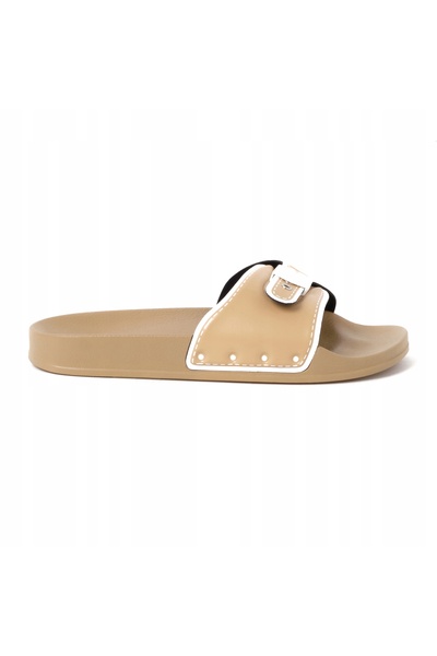 Scholl Șlapi de damă Pescura Moon Pu Sp bej, mărimea 41 EU