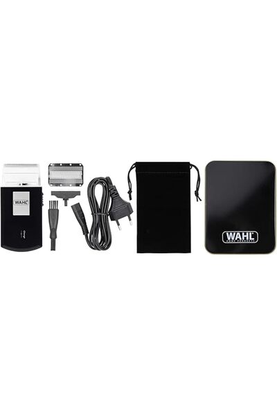 Wahl APARAT DE BĂRBAȚIT DE CĂLĂTORIE FIABIL, FĂRĂ FIR, COMPACT, UȘOR