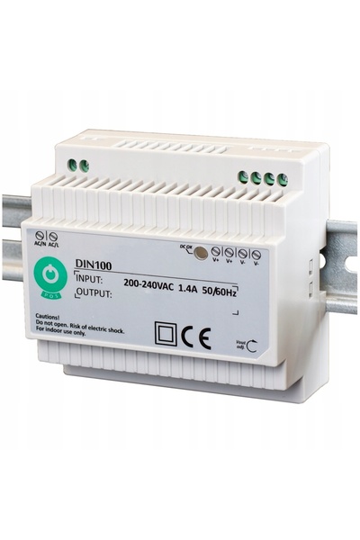 NO BRAND Sursă de alimentare pe șină DIN, 48 V, 2 A, 96 W, CNC, impulsivă, re...