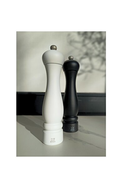 NO BRAND Peugeot Clermont râșniță de sare manuală 24cm lemn alb