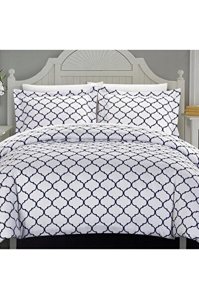 NO BRAND SET DE AȘTERNUTURI 140x200 + 1x FAȚĂ DE PERNĂ 70x80 BUMBAC SATINAT -...