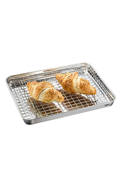 NO BRAND GEFU Tavă pentru grătar Variată 31.5x24.5cm oțel