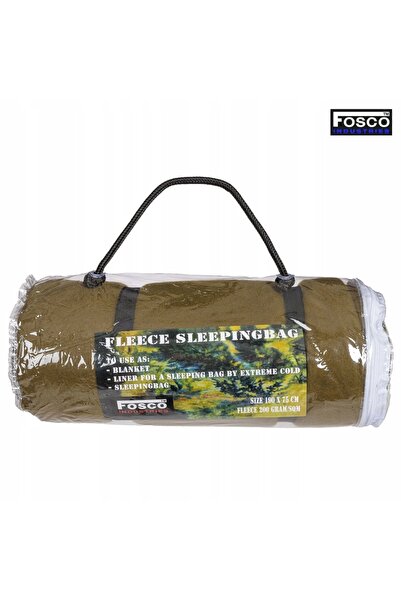 NO BRAND FOSCO 3-în-1 Sac de dormit militar din fleece pentru camping, Pătură...