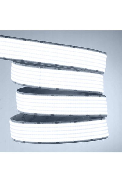 NO BRAND Bandă COB PREMIUM, lățime 3 cm, 1680 LED-uri, 27 W/m, 24 V, culoare ...