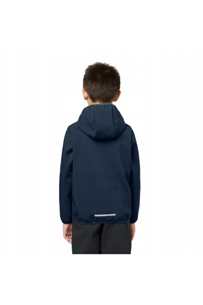 Jack Wolfskin Jachetă softshell pentru copii Fourwinds albastru noapte 128
