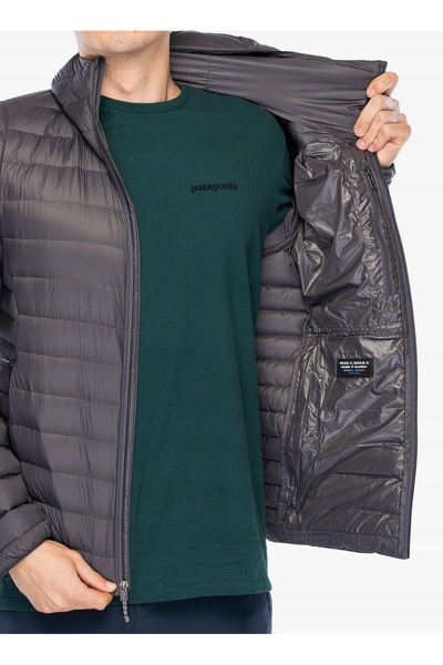 Patagonia Hanorac cu puf - gri forge XL