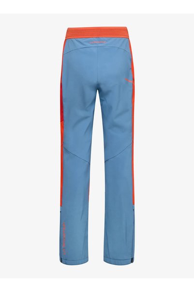 La Sportiva Pantaloni de schi pentru femei Ikarus Pant - roșu cherry/verde mo...