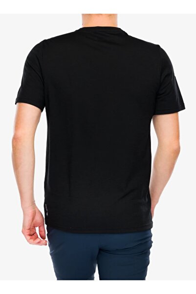 NO BRAND Tricou merino Smartwool Active cu mânecă scurtă - negru S