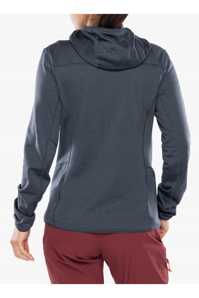 NO BRAND (Rab Ascendor Hoody) Hanorac cu fermoar pentru femei Steel 10 (S) - ...