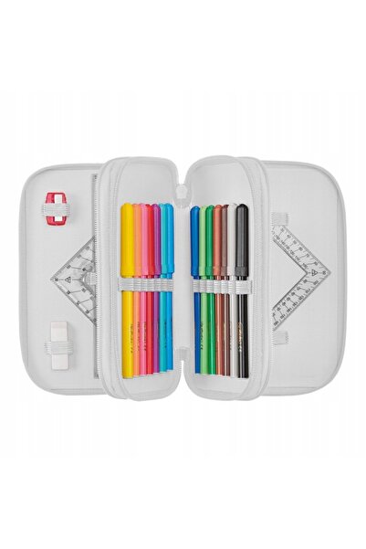 Herlitz Penar extensibil triplu CU ACCESORII INTERIOARE Unicorn MYSTIQUE