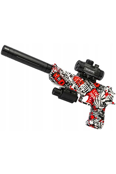 Pegaz Pistol automat cu baterii pentru bile de gel cu apă + mănușă și ochelari