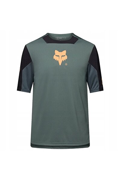 Fox Tricou enduro Defend SS Jersey Creation - verde salvie L