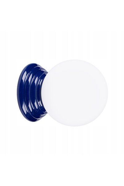 NO BRAND Aplică de perete pentru baie ZORI Sollux, sticlă ceramică ultramarin...