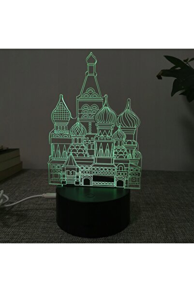 NO BRAND LAMPĂ 3D LED USB PALAT PRINȚESĂ PRINȚESĂ BARBIE