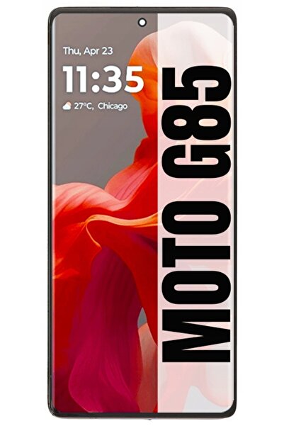 NO BRAND Ecran LCD INCELL + Ramă Gri pentru Motorola Moto G85 XT2427