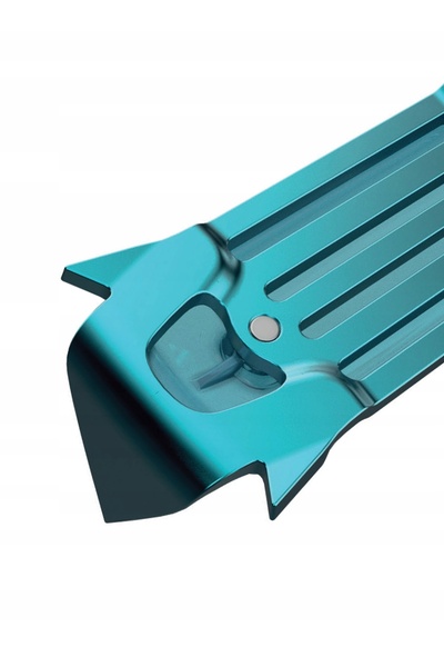 NO BRAND Suport pentru crampoane Blue Ice Harfang din aluminiu cu șină centra...