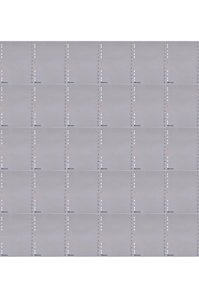 Viking Office Depot Separatoare numerotate A4 din plastic PP 1-12 Gri x 20