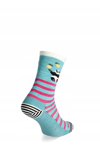 NO BRAND Șosete merino de damă Darn Tough Animal Haus Crew LW - lagoon 35-37,5