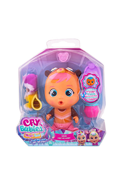 NO BRAND Păpuși Plângătoare LALKA MAGIC TEARS KEEP ME WARM AURA 13 cm