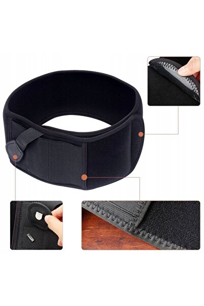 NO BRAND Toc tactic militar negru cu velcro pentru pistol, de purtat la brâu,...