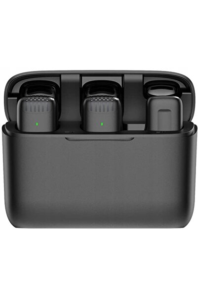 NO BRAND Microfon wireless cu clemă pentru telefon J13 cu USB C