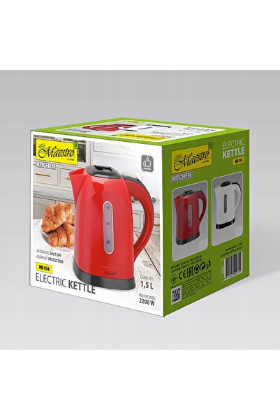 Maestro Fierbător electric 1.5l 2200W |   MR-034-Alb