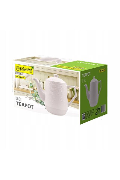 Maestro Infuzor ceramic pentru cafea și ceai 800ml ALB MR-20002-08