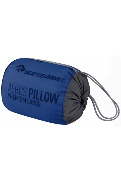 Sea to Summit Aeros Premium Pillow L albastru marin