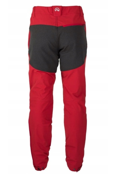 NO BRAND Pantaloni bărbați North Finder Fredrick roșu închis XL