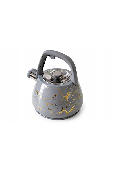 NO BRAND ELEGANCKI Ceainic 3,0 L pentru plite cu inducție și gaz – Ceainic tr...