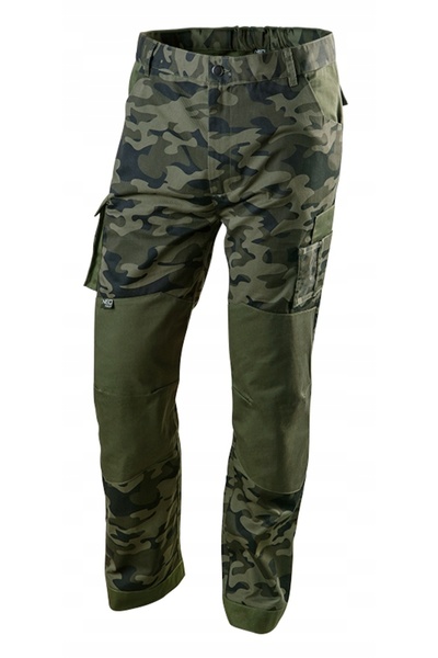 NEO Tools Pantaloni de lucru Neo SPODNIE MORO LEŚNIKA CAMO 81-221 3XL