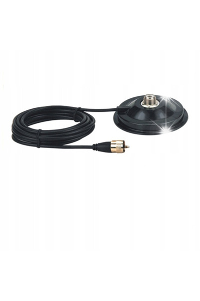 NO BRAND Bază magnetică 95mm conector PL filet SIRIO