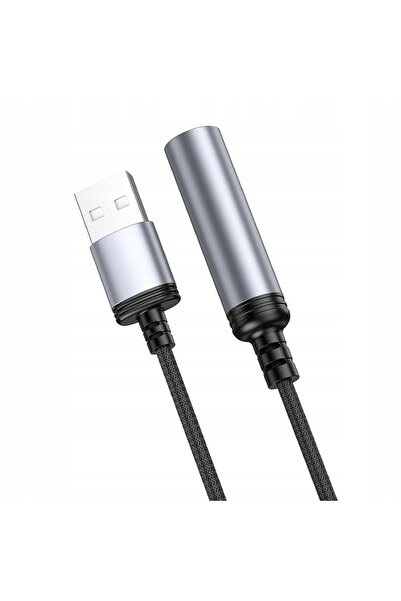 NO BRAND Adaptor HOCO Brichetă Auto la Conector USB A UA30 0.3 M Negru