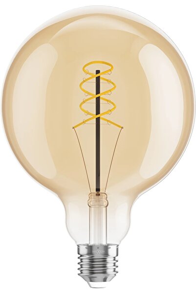 Mexen VINTIS 10X BULB LED CU FILAMENT SPIRALAT E27 G125 8W 2200K 600LM AMBER