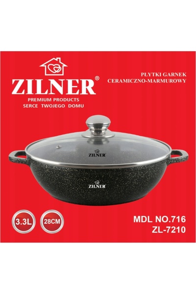 NO BRAND Oală mare tip cazan Brytfanna inducție 8152