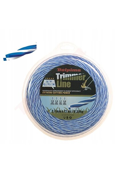 NO BRAND Sârmă de tăiat Sky-Cutter SQUARE TWIST 2,7MM/ 72M