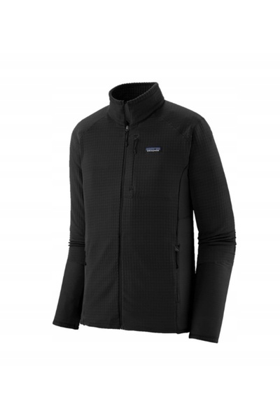 Patagonia Jachetă Polar R1 pentru bărbați, neagră, L