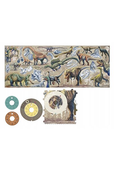 NO BRAND Londji: puzzle de observare cu dinozauri Dinos PZ567