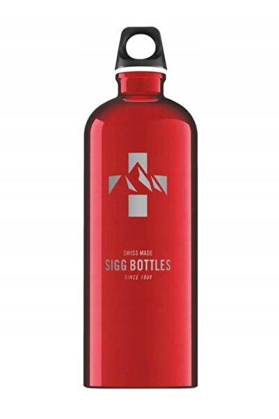 NO BRAND Sticlă SIGG Mountain 600ml roșie