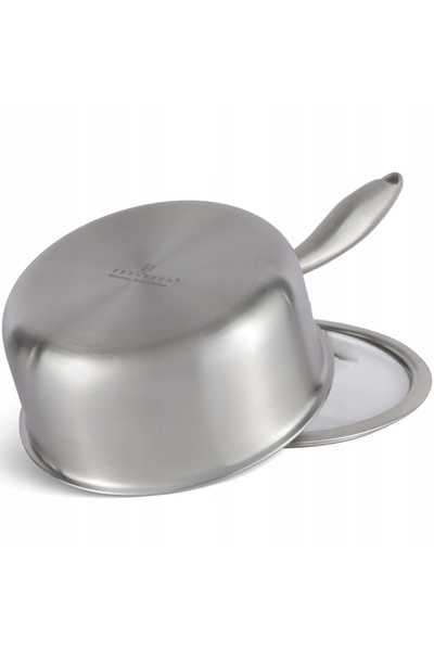 NO BRAND SOLIDNY Tigaie rotundă cu capac 16cm 1.5L Antiaderentă tip fagure In...