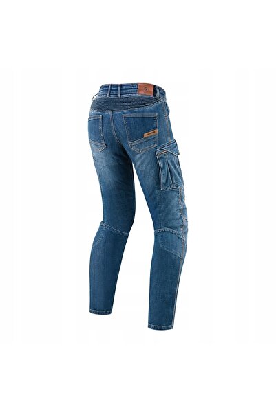 NO BRAND JEANS REBELHORN VANDAL DENIM ALBASTRU [Mărimea 30/32]